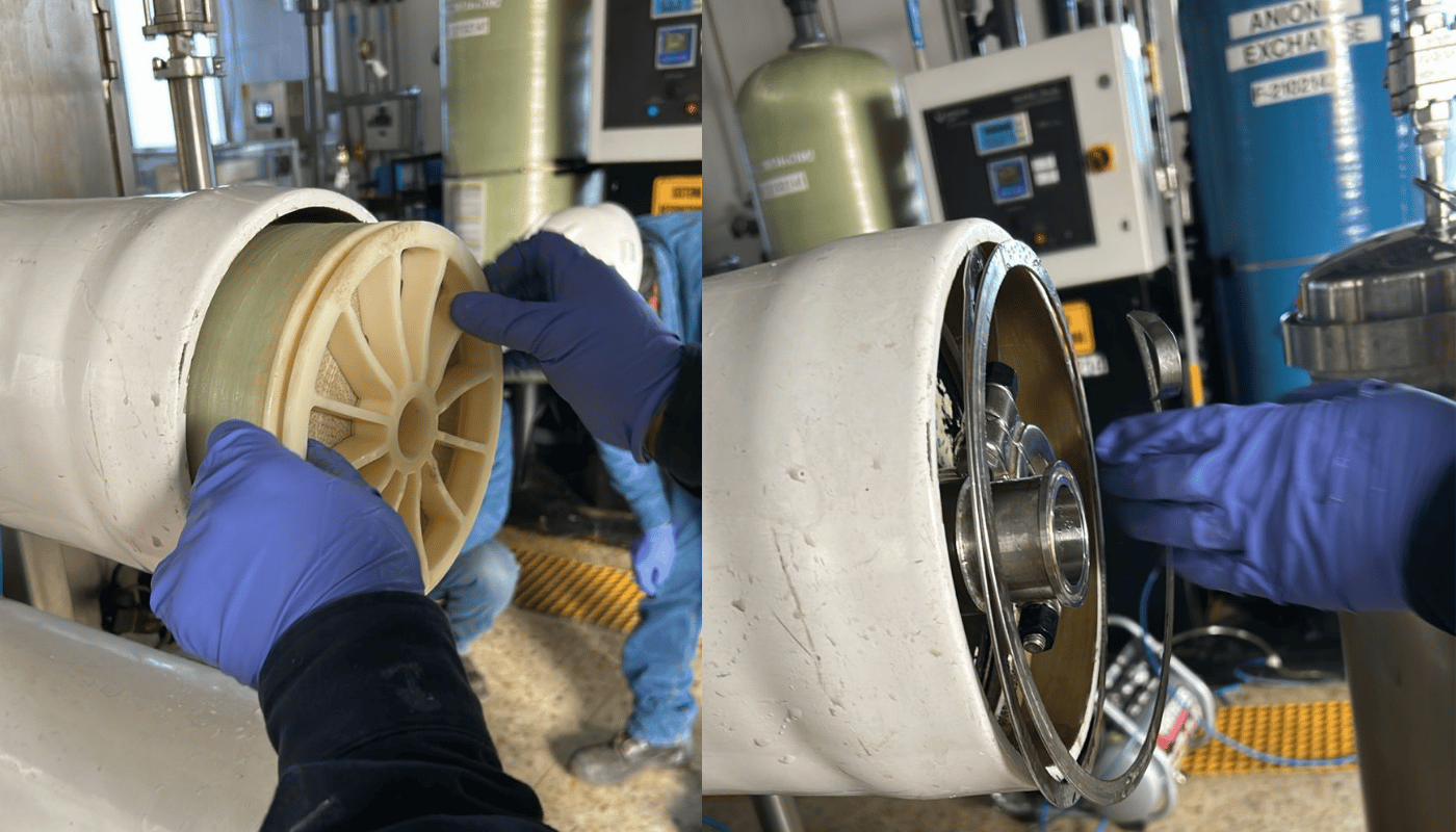 Instalación en planta